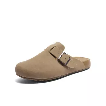 Сабо с закрытым носком для мужчин Belle, хаки