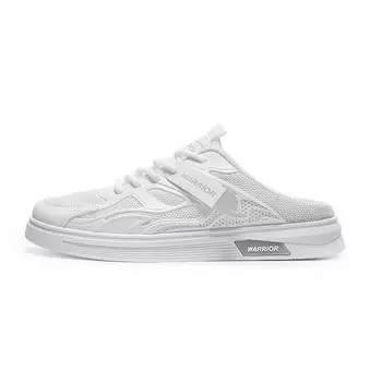 Сабо с закрытым носком для мужчин Warrior, белый