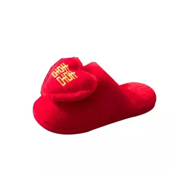 Сабо с закрытым носком унисекс Abcfjg, красный