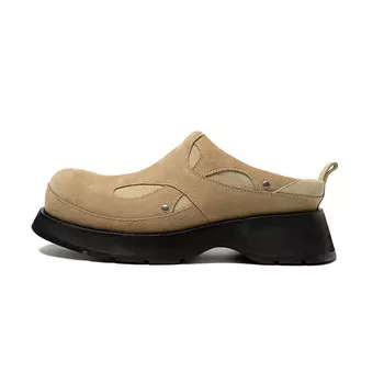 Сабо с закрытым носком унисекс Arccc, серый