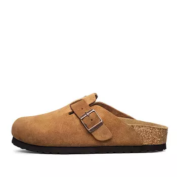 Сабо с закрытым носком унисекс Au&Mu, цвет Chestnut