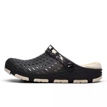 Сабо с закрытым носком унисекс Double Star 88, темно-синий