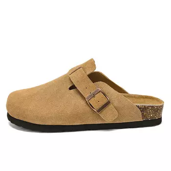 Сабо с закрытым носком унисекс G.N.Shijia, цвет Chestnut