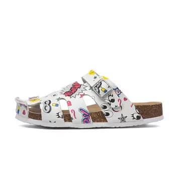 Сабо с закрытым носком унисекс Lianghuo, цвет Elephant pattern