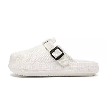 Сабо с закрытым носком унисекс Oubt, белый