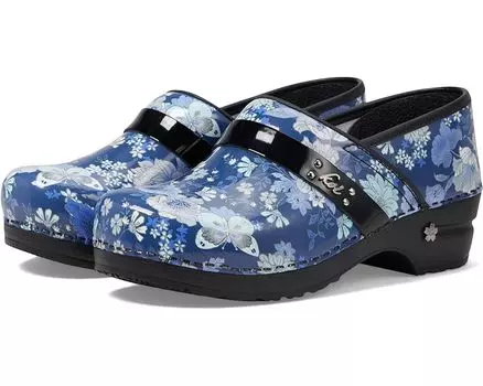 Сабо Sanita Butterfly Melody, синий