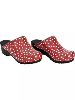 Сабо Sanita Comfortwear, красный