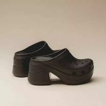 Сабо Siren Clog Crocs, черный