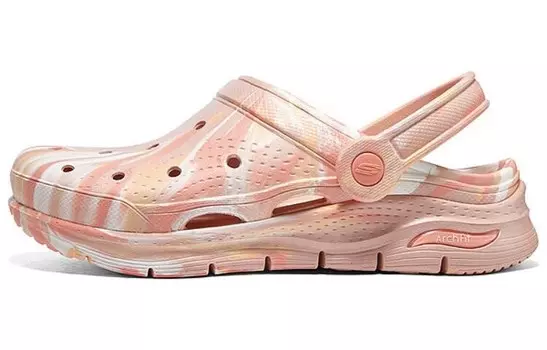 Сабо Skechers Foamies Arch Fit 'Pink Marble' Women's