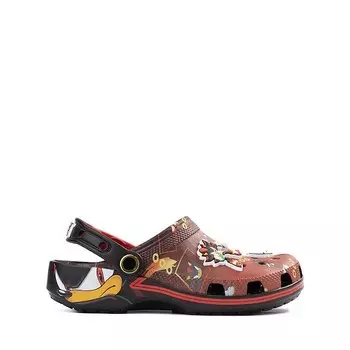 Сабо Sonic the Hedgehog x Crocs Classic Shadow Clog, красный
