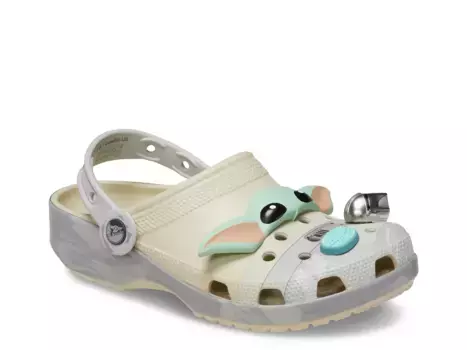 Сабо Star Wars Grogu Classic Clog Crocs, цвет bone