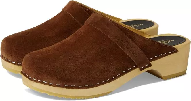 Сабо Swedish Hasbeens Swedish Husband, цвет Cognac Suede