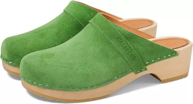 Сабо Swedish Husband Swedish Hasbeens, цвет Emerald Suede