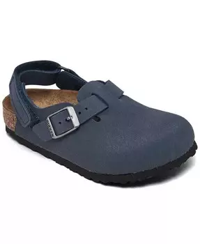 Сабо Toddler Kids Tokio Birkibuc от Finish Line Birkenstock, синий