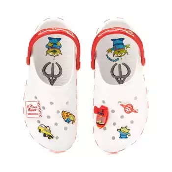 Сабо Toy Story Crocs Pizza Planet Off-Court Clog, белый