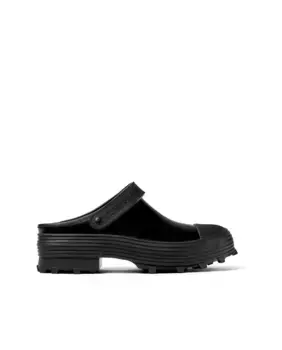 Сабо Traktori унисекс из гладкой кожи camperlab, черный