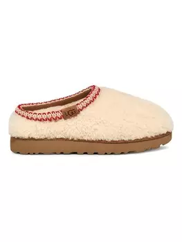 Сабо UGG Schaffell-Hausschuhe Tasman Maxi Curly, кремовый