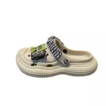 Сабо унисекс Abcfjg, черный