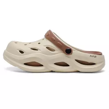 Сабо унисекс Ajpap, черный/оранжевый