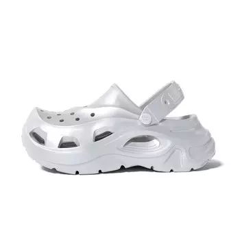 Сабо унисекс Chikoku, серебряный