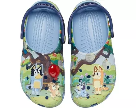 Сабо Unisex Crocs Bluey Classic Clogs, цвет Bluey