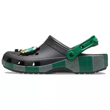 Сабо унисекс Crocs, черный/зеленый