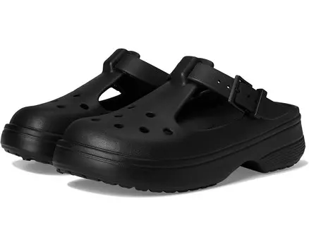 Сабо Unisex Crocs Classic Mary Jane Clogs, черный