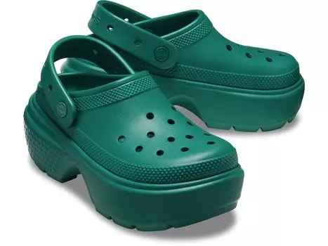 Сабо Unisex Crocs Stomp Clog, цвет Emerald