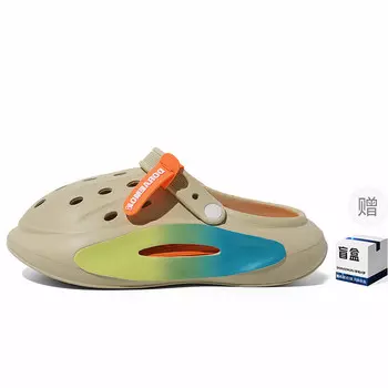 Сабо унисекс Doraemon, цвет Vintage white + random style