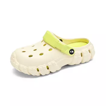 Сабо унисекс Humanism 1986, черный/оранжевый