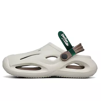 Сабо унисекс Jaclar, белый/зеленый