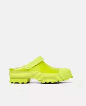 Сабо унисекс с ремешками и зубчатой подошвой camperlab, светло-зеленый