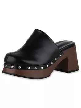 Сабо Van Hill Clogs Anna, черный