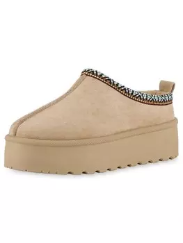 Сабо VAN HILL Pantoffeln Grace, хаки