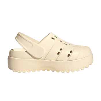 Сабо Wmns Adilette Platform Clog 'Wonder White', кремовый