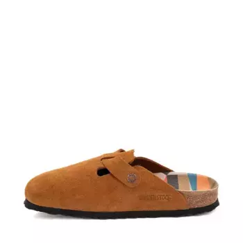 Сабо Womens Birkenstock Boston Geo Clog, цвет Mink