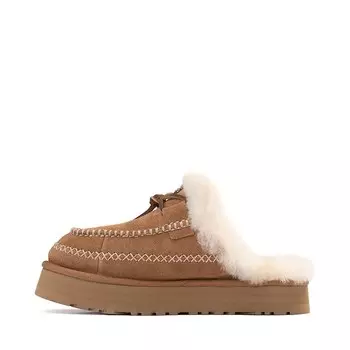 Сабо Womens UGG Disquette Alpine Platform Clog, цвет Chestnut