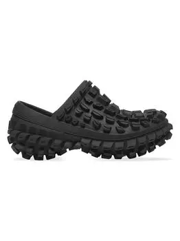 Сабо вышибалы Balenciaga, черный
