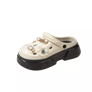 Сабо женские Abcylm, коричневый