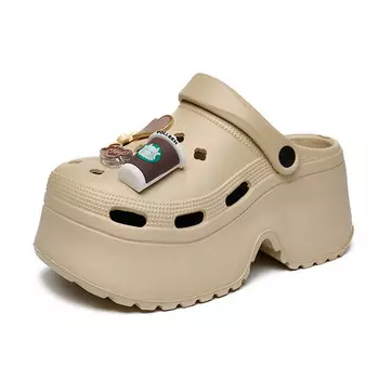 Сабо женские Cituo, цвет Coffee