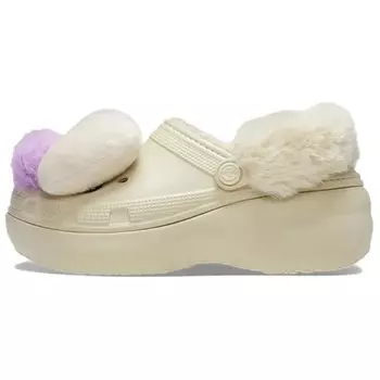 Сабо женские Crocs, кремовый