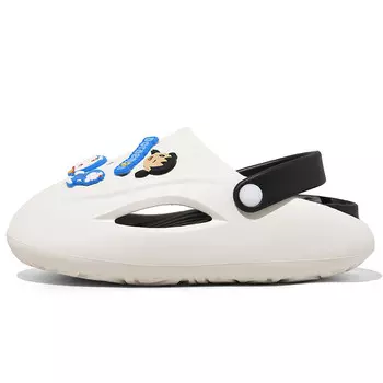 Сабо женские Doraemon, розовый/белый