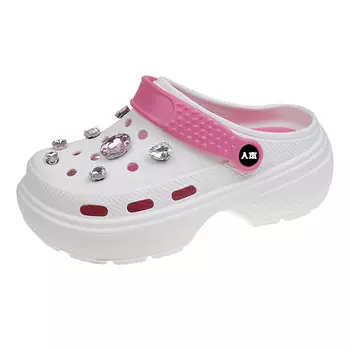 Сабо женские Humanism 1986, цвет Rose Red