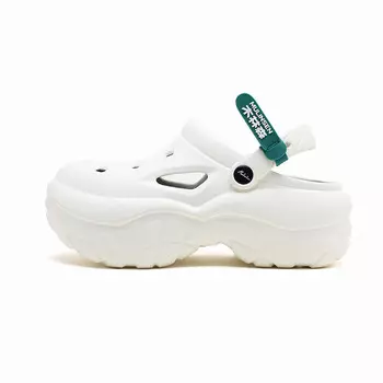 Сабо женские Mulinsen, белый/черный