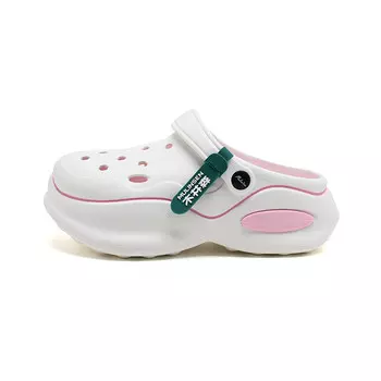 Сабо женские Mulinsen, белый/розовый