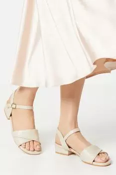 Sabrina Босоножки на низком блочном каблуке с мягкой подкладкой Wallis, слоновая кость