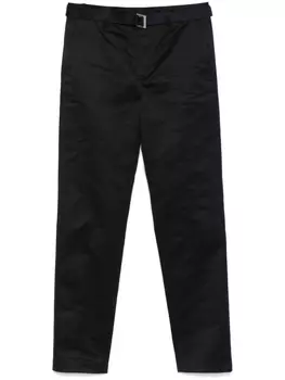 Sacai брюки Bonding, синий