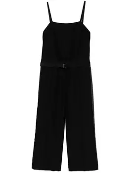 Sacai комбинезон с поясом, черный