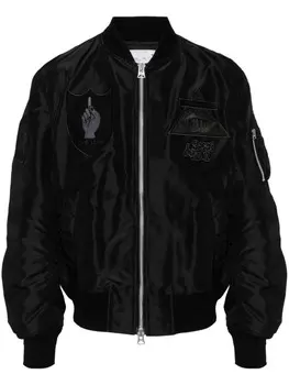Sacai куртка-бомбер Gonz, черный