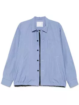 Sacai куртка в полоску, синий